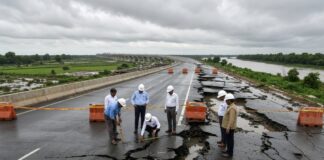 श्रीराम वन गमन मार्ग पर बड़ी दरारें और धंसाव: CM योगी की नाराजगी के बाद सख्त कार्रवाई, गोपनीय जांच शुरू
