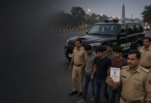 फर्जी पुलिस बनकर कारोबारी का अपहरण, 13 लाख + जेवर वसूले — लखनऊ पुलिस ने 6 आरोपियों को दबोचा
