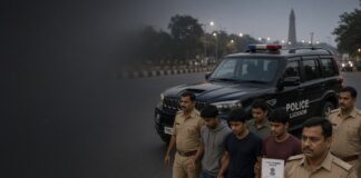 फर्जी पुलिस बनकर कारोबारी का अपहरण, 13 लाख + जेवर वसूले — लखनऊ पुलिस ने 6 आरोपियों को दबोचा