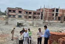 निर्धारित समयसीमा में मानक के अनुरूप पूरा करें स्टेट इंस्टीट्यूट ऑफ होटल मैनेजमेंट का निर्माण कार्य-अविनाश कुमार, डीएम